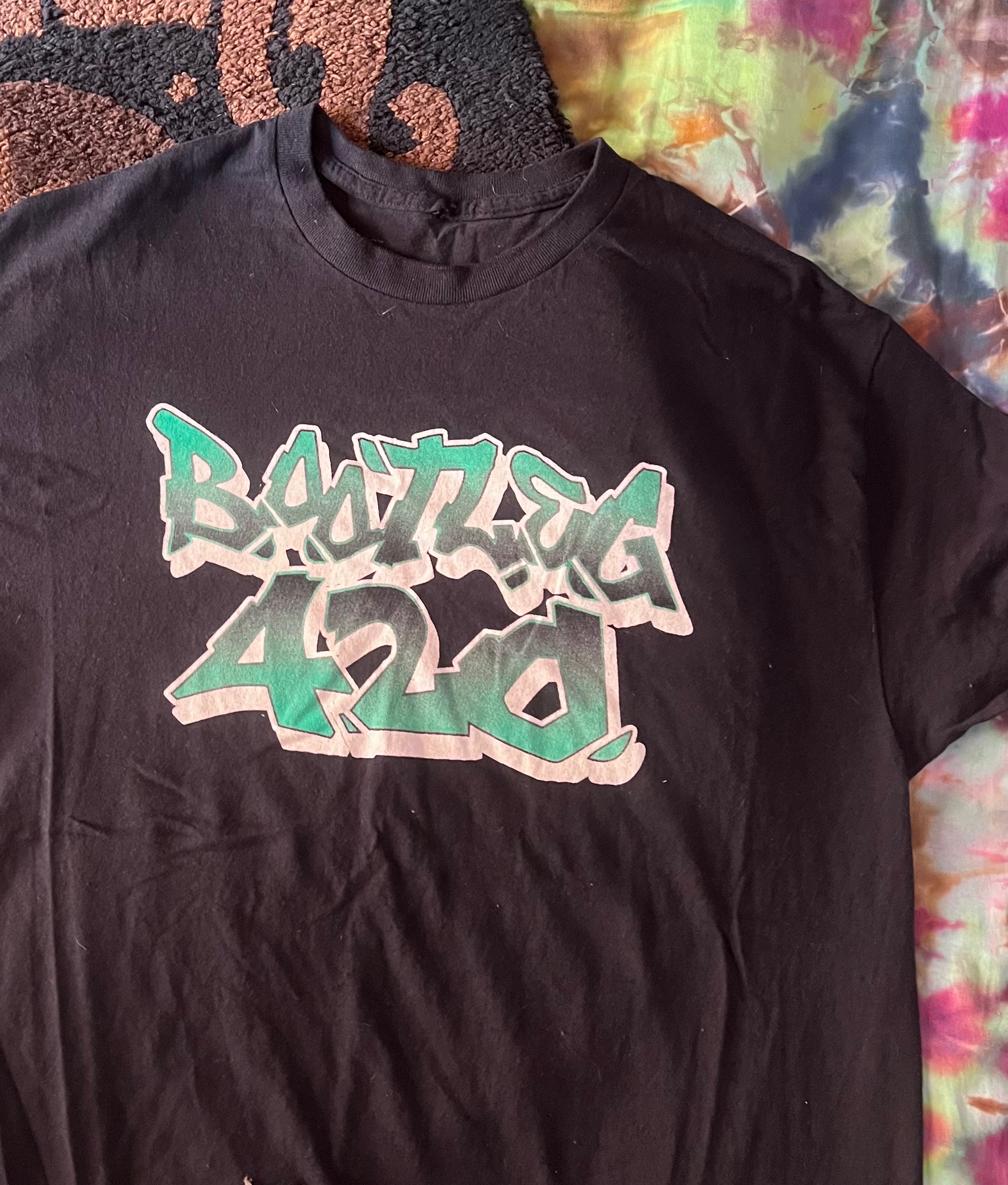 Bootleg 420 Brand Graffiti Shirt